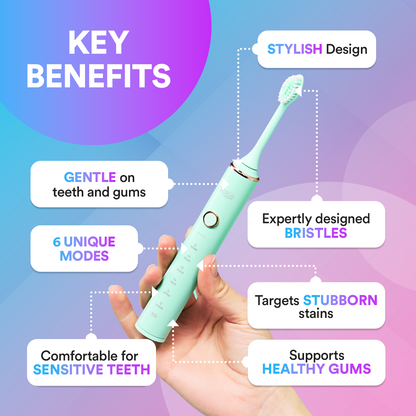 6 in 1 Sonic Deep Clean Electric Toothbrush