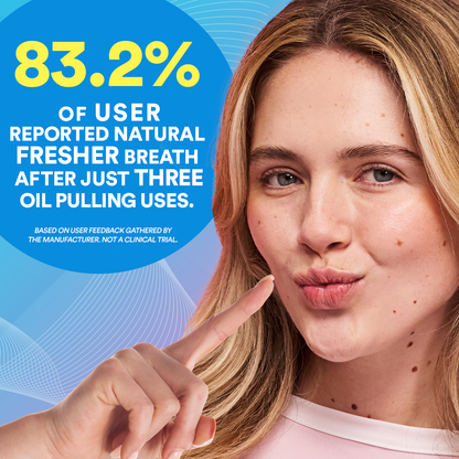 Coconut Oil Pulling Mouthwash Sachets