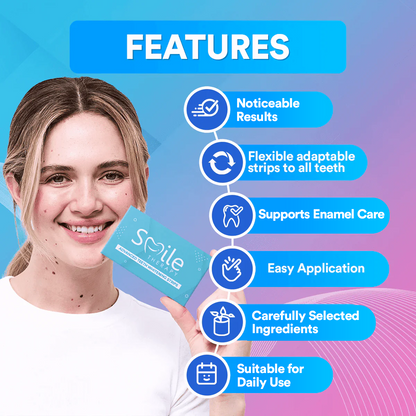 Advanced Teeth Whitening Strips (14 Treatments)
