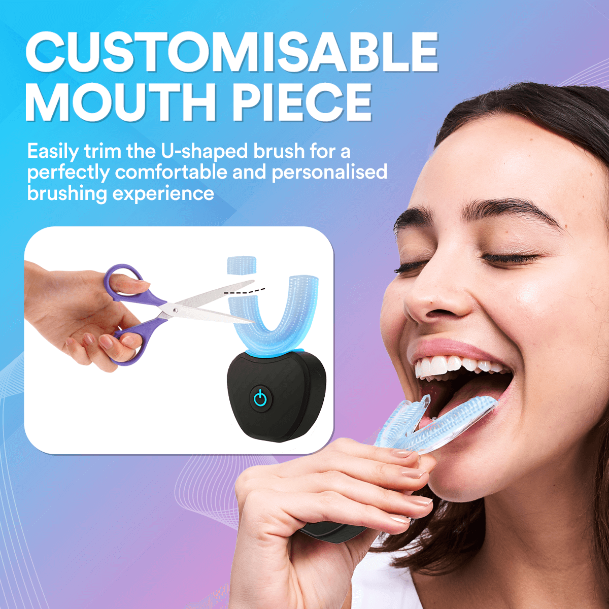Adults Sonic Electric 360° U-Toothbrush Replacement Head