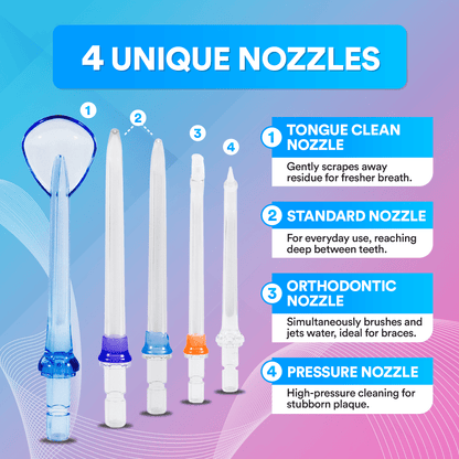 5 in 1 Wireless Dental Water Flosser Pro