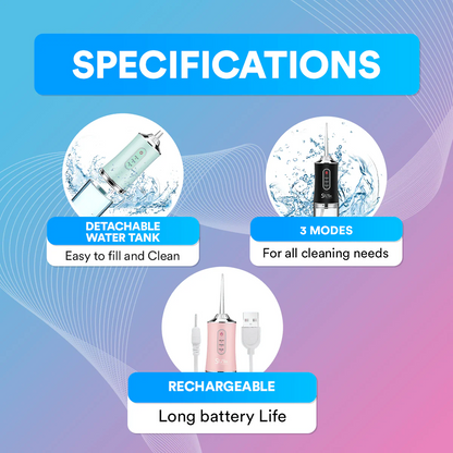 4-In-1 Kids Sonic Water Flosser