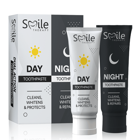 Dual-Action Day and Night Toothpaste