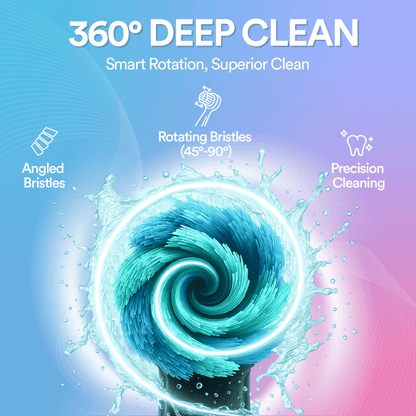 Oscillating 5-In-1 Electric Toothbrush Replacement Heads