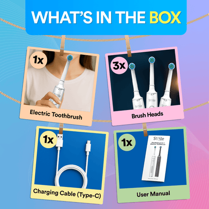 5-In-1 Oscillating Electric Toothbrush