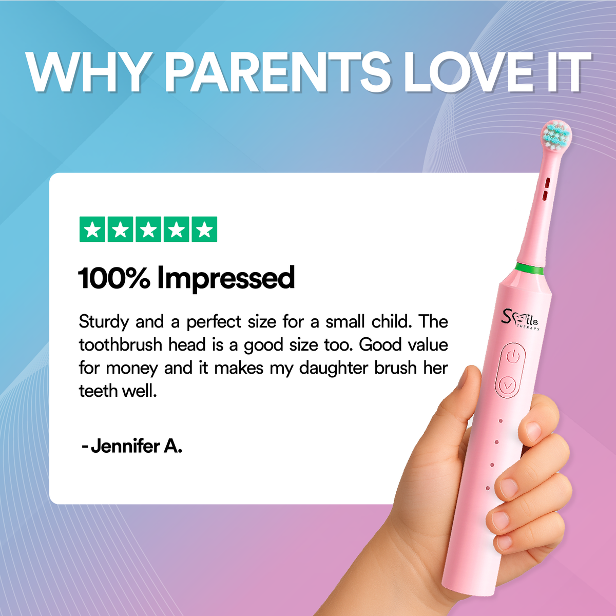 Oscillating 3-In-1 Kids Electric Toothbrush Replacement Heads