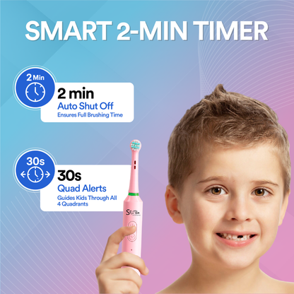 Oscillating 3-in-1 Kids Electric Toothbrush