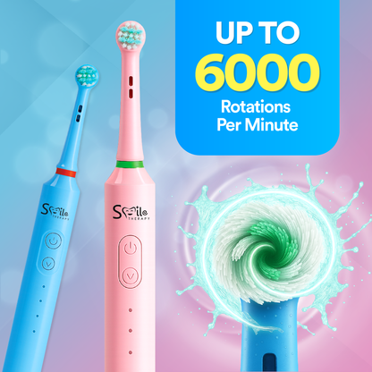 Oscillating 3-In-1 Kids Electric Toothbrush Replacement Heads