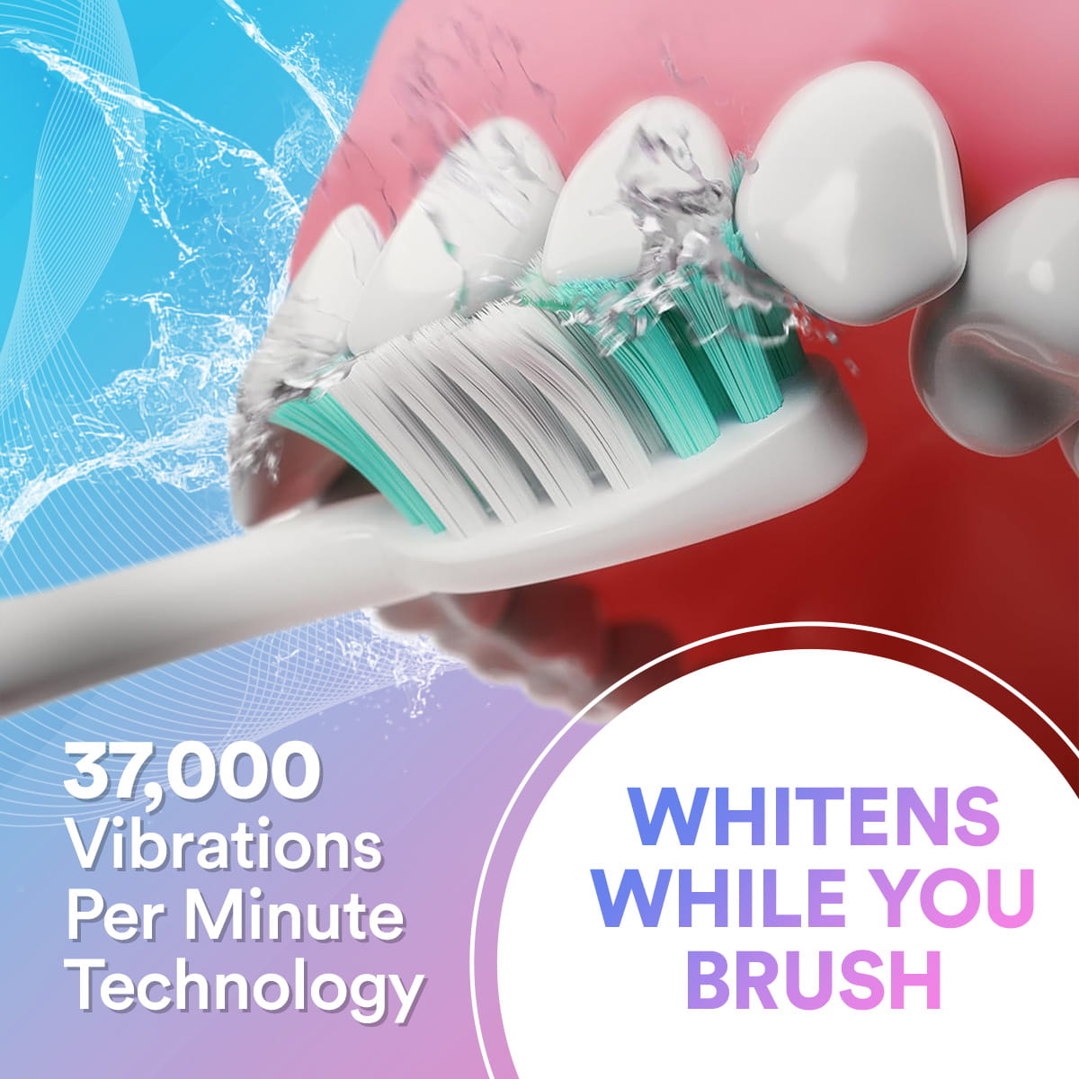 6 in 1 Sonic Deep Clean Electric Toothbrush