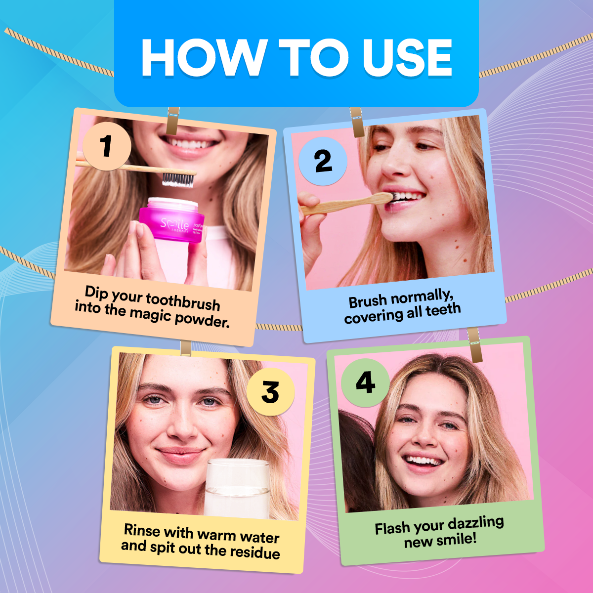 PAP+ Teeth Whitening Powder